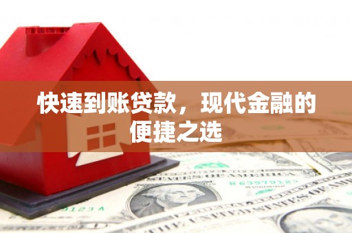 泰武快速到账贷款，现代金融的便捷之选