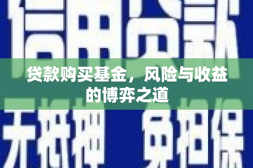泰武贷款购买基金，风险与收益的博弈之道