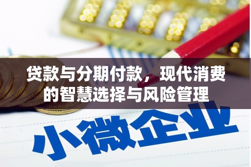 泰武贷款与分期付款，现代消费的智慧选择与风险管理