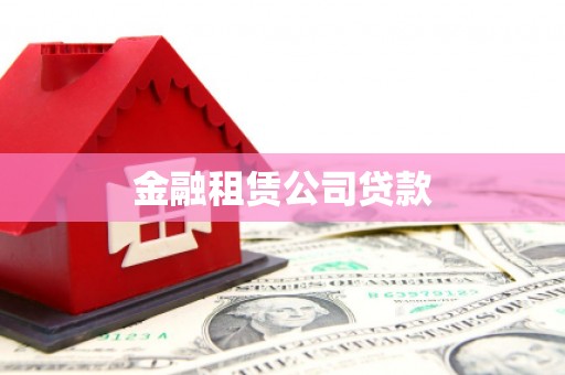 泰武金融租赁公司贷款