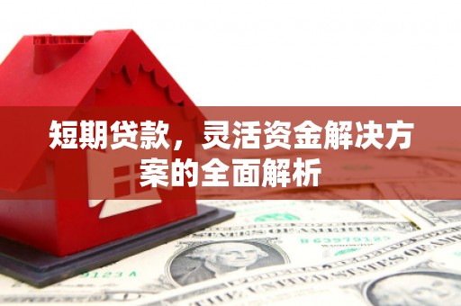 泰武短期贷款，灵活资金解决方案的全面解析