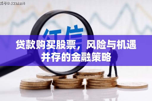 泰武贷款购买股票，风险与机遇并存的金融策略