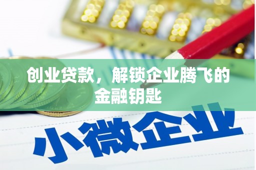 泰武创业贷款，解锁企业腾飞的金融钥匙