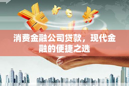 泰武消费金融公司贷款，现代金融的便捷之选